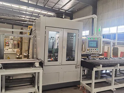 Горизонтальный индукционный закалочный станок