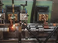 Горизонтальный индукционный закалочный станок